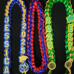 Custom Graduation Leis