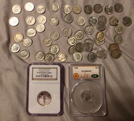 Silver coins