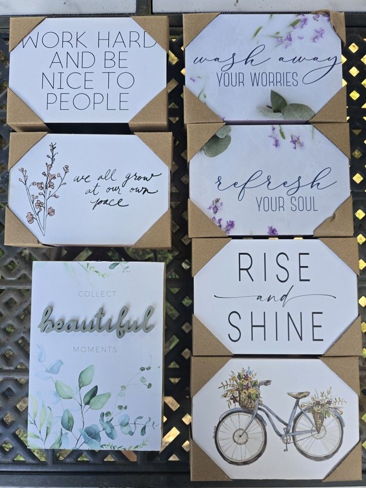 Insperational Wall/table Art