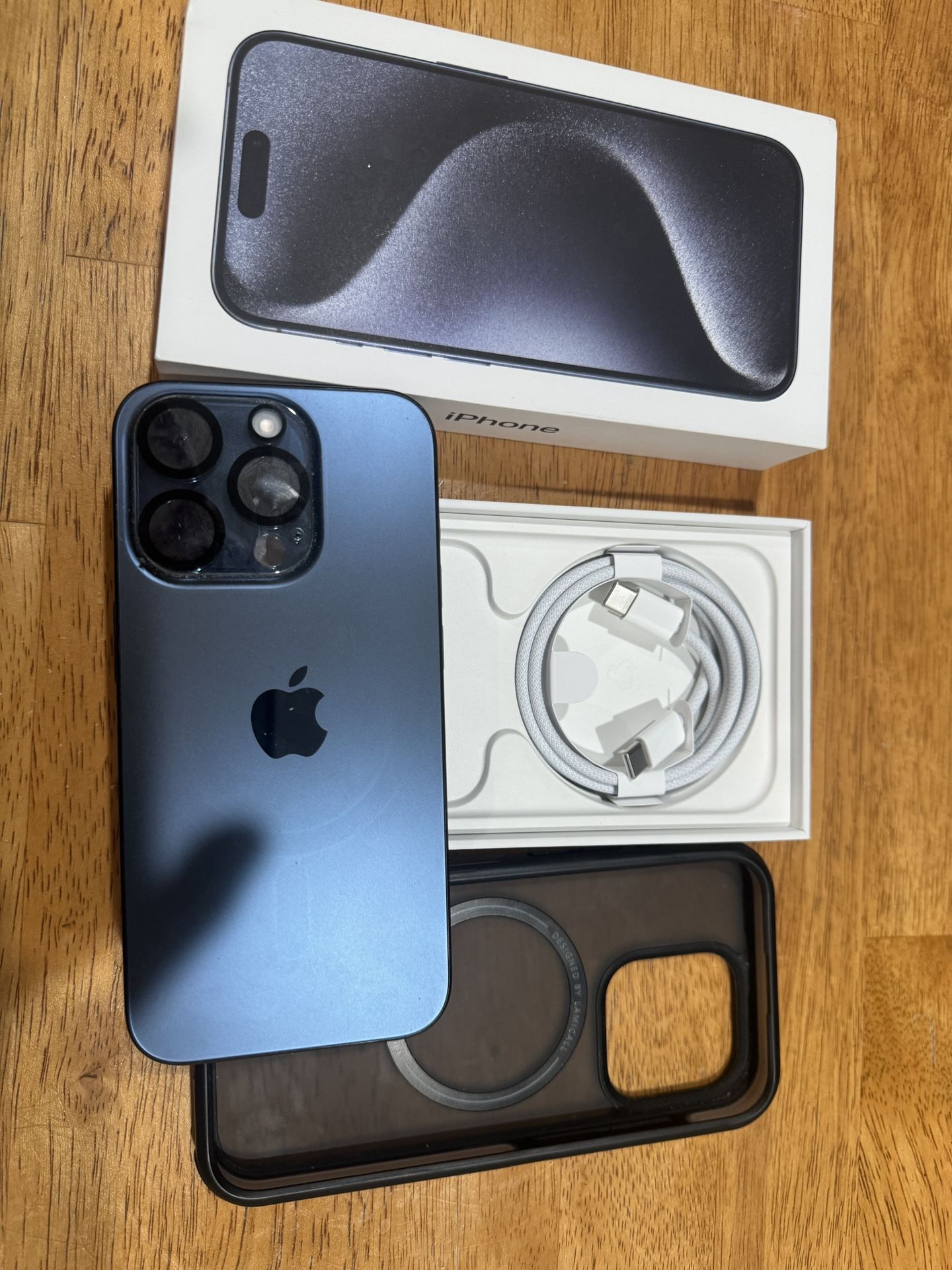 iPhone 15 Pro In Excellent Condition Blue