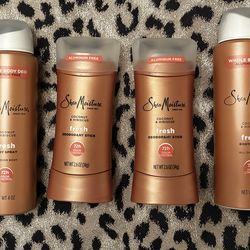 **NEW** SheaMoisture Deodorant Products
