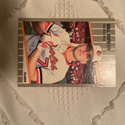 Bill Ripken 89 Fleer Error Baseball Card