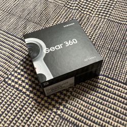 Samsung gear 360 camera