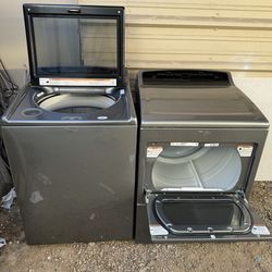 WASHER AND DRYER LAUNDRY SET WHIRLPOOL HE