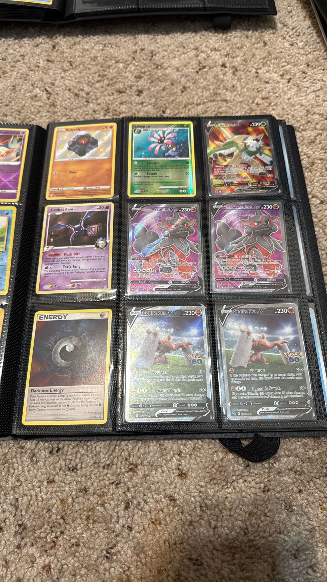 Japanese and English Pokemon Cards Binder (2-of-2)