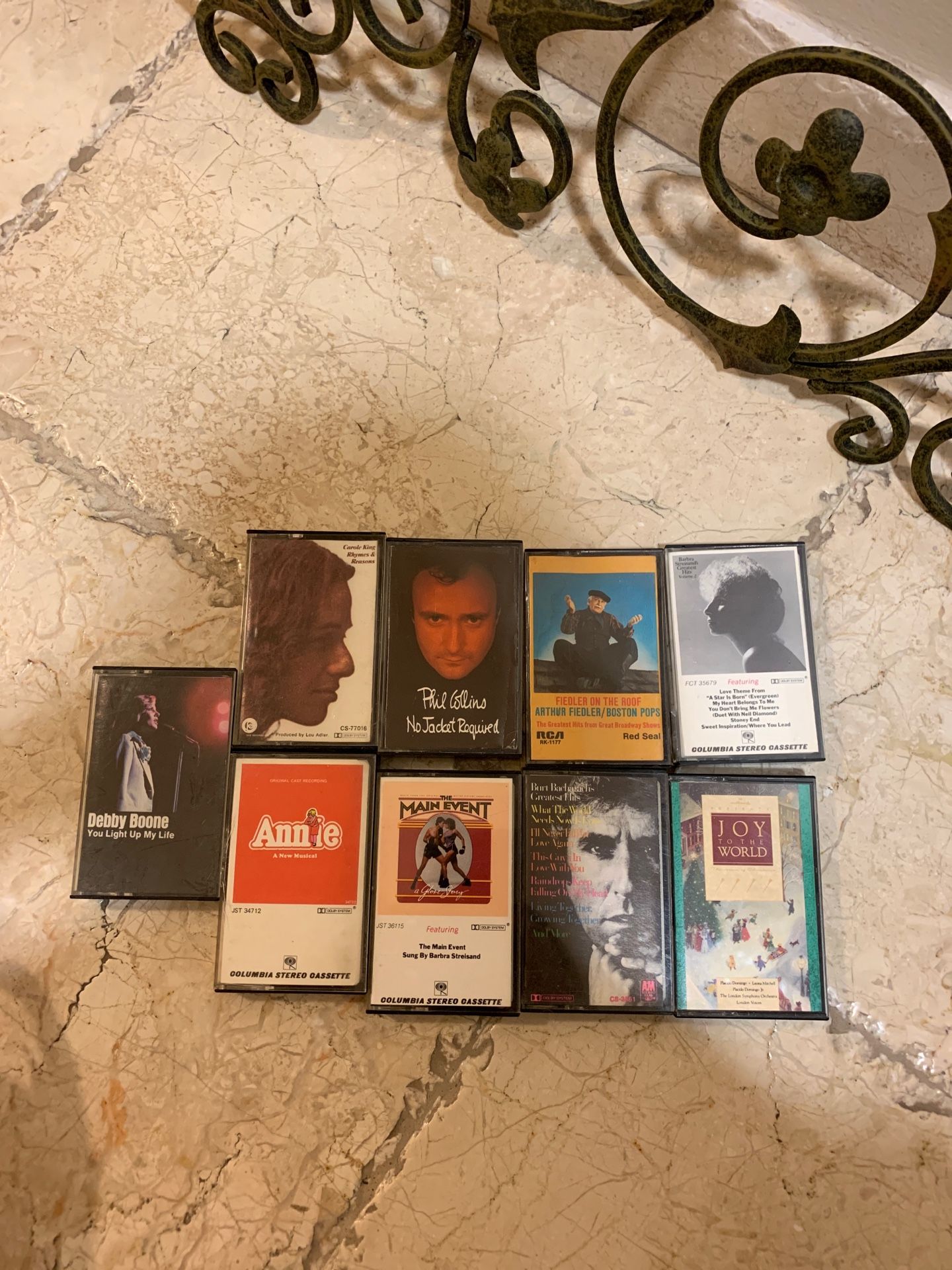 9 cassette tapes in mint condition