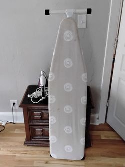 IRON AND IRONING BOARD!!