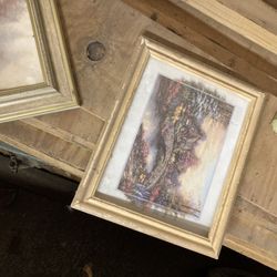 3 Framed Pictures 
