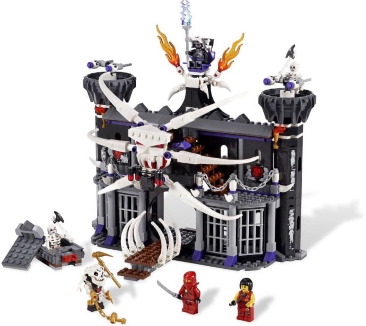 Lego Ninjago Garmadon's Dark Fortress (incomplete) 2505