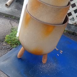 New 3pc Tripod Garden Planter's High Quality Masterpiece Very Detailed 