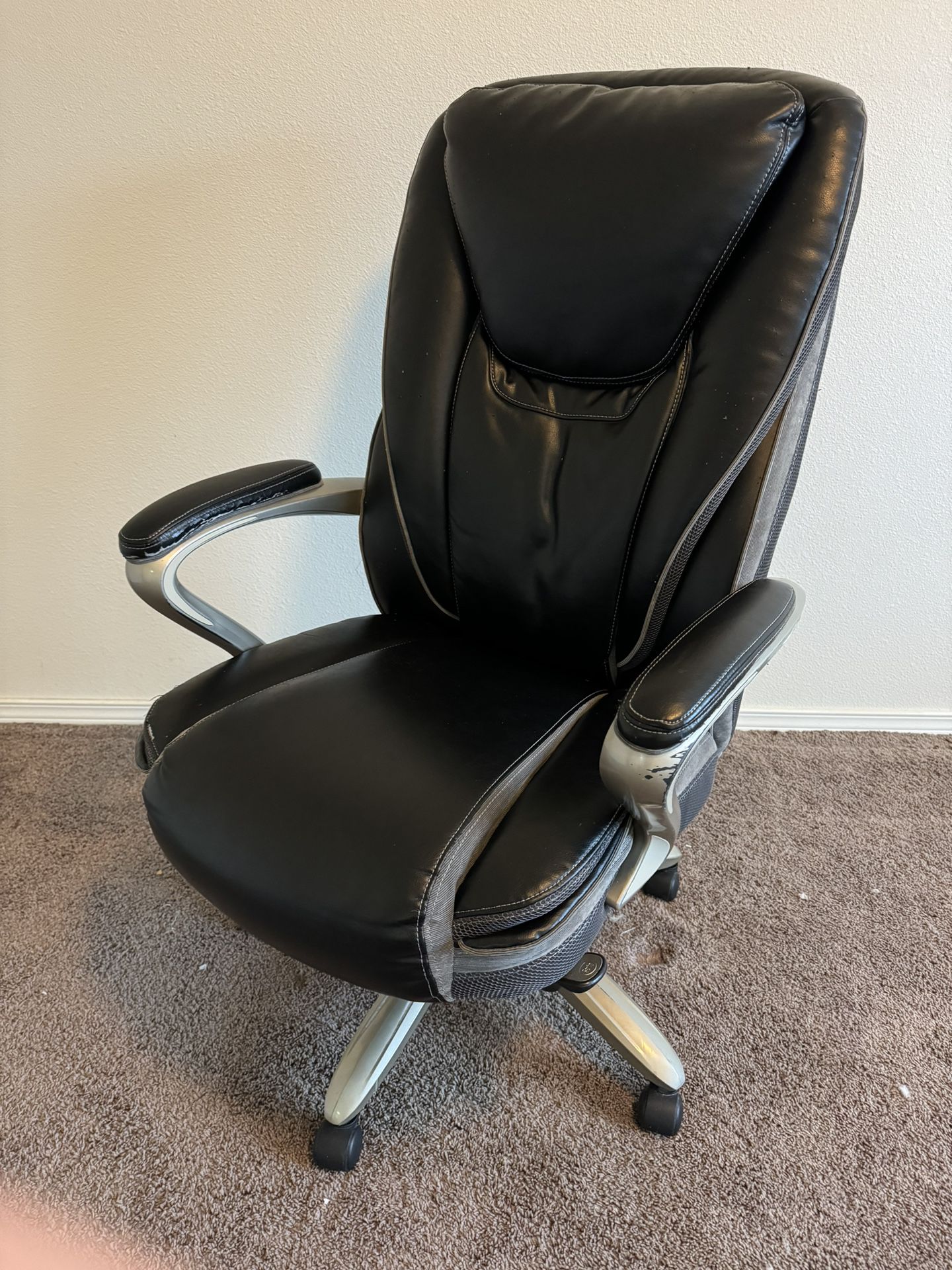 Leather Office Chair - Serta