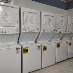27 Inch Wide Top Load Washer & Front Load Dryer Combo  Was$1749