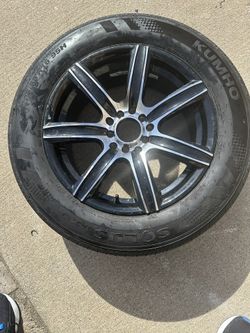 Spare Tire With Rim 
