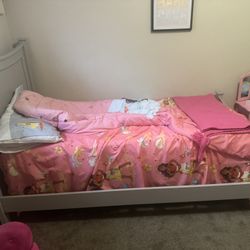 Twin Bed Frame & Mattress 