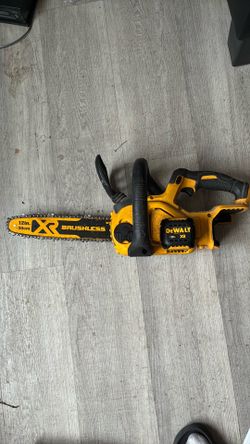 DeWalt 20-Volt MAX 12 in. Brushless Cordless Battery Powered Chainsaw (Tool Only)