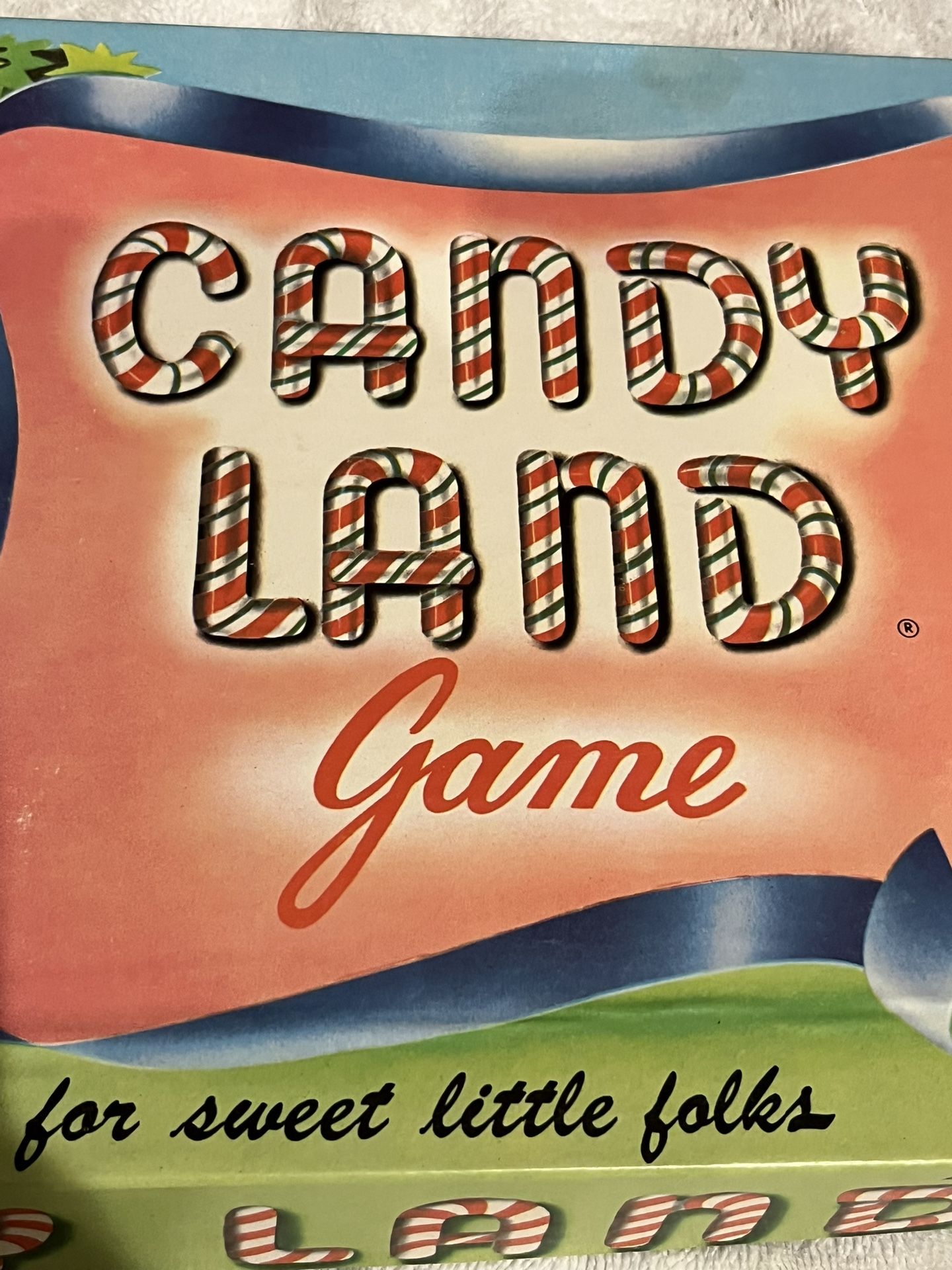 CANDY LAND VINTAGE 1955/1962 MILTON BRADLEY FACTORY SEALED GAME