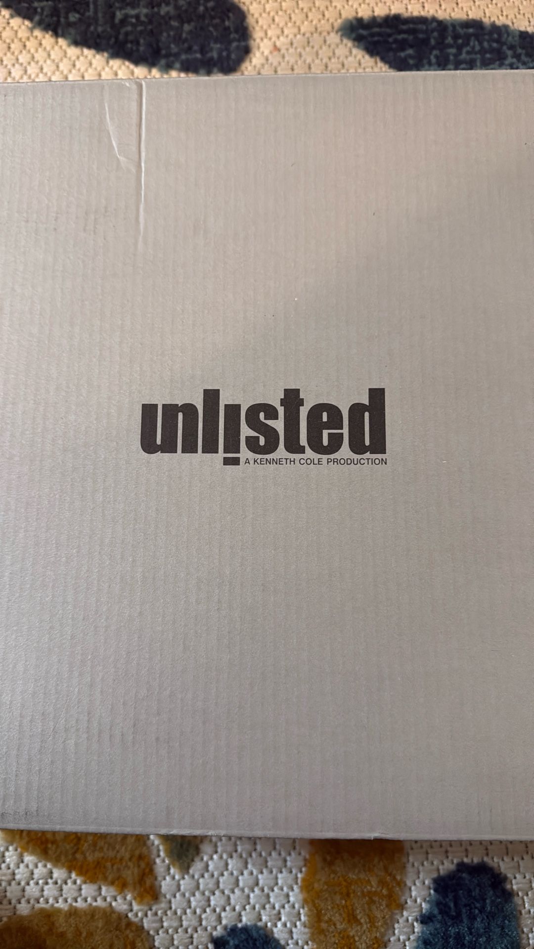 Men’s Unlisted By Kenneth Cole 10.5 Black zip Boots