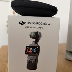 DJI Osmo Pocket 3 Creator Combo + Extra DJI Mic