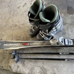 Skis And Boots 