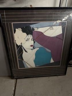 Patick Nagel - "Commemorative #9" (also known as CN9)
