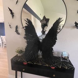 $20 - Large Black Feather Wings