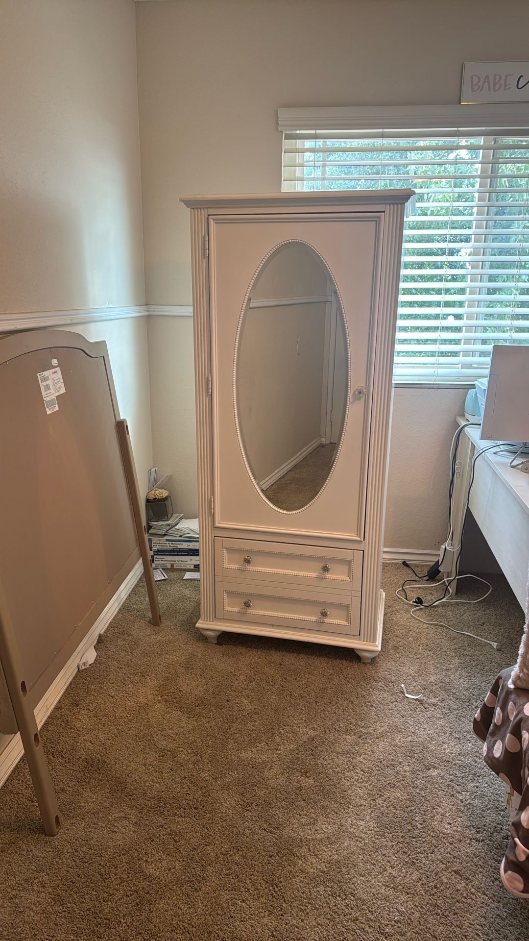 Armoire Wardrobe With Mirror 