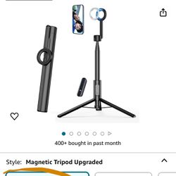 Vamitty Magnetic Phone Tripod Mount Wirless Remote Controller