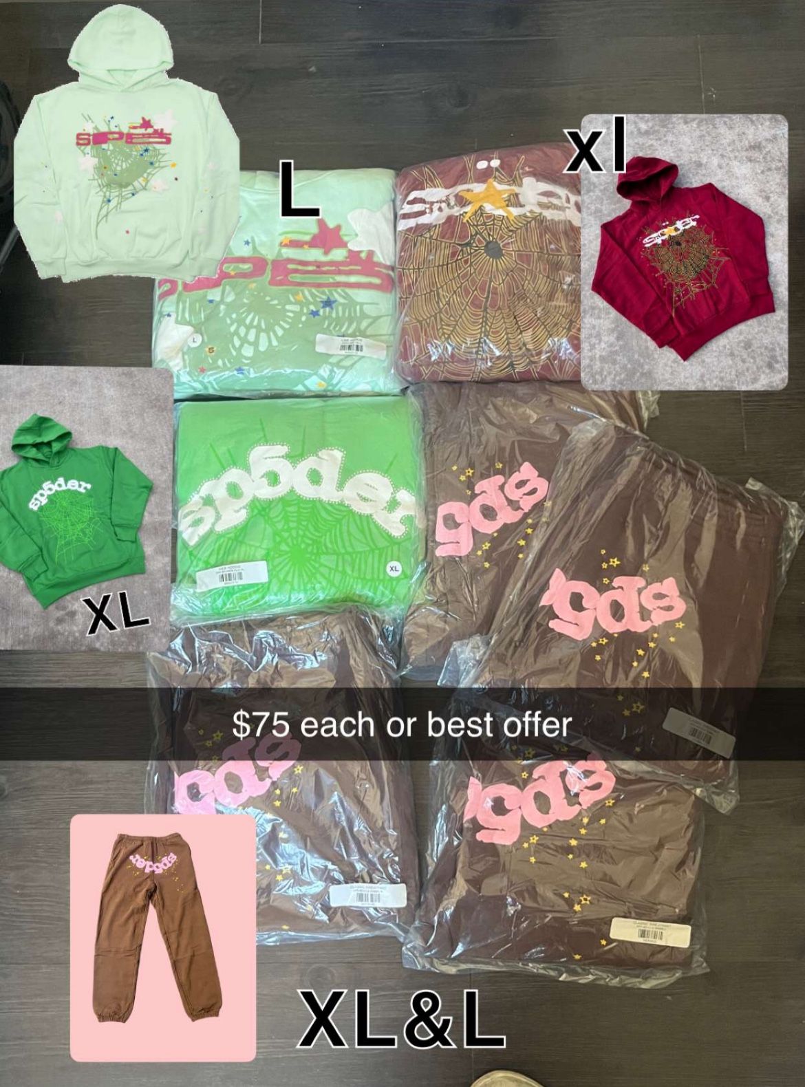 Brand New Sp5der L-XL