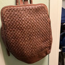 Leather Backpack 