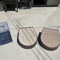 Free dog crate and ramps 