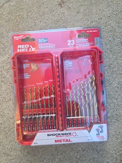 Milwaukee SHOCKWAVE Titanium Drill Bit Set
