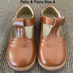 Toddler size 8 Girl Felix & Flora Shoes