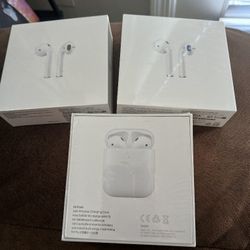 New Apple Air Pods 2nd Gen. New Brand Sealed 