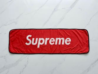 Supreme Box Logo Runner Rug Carpet Red Mat Room Decor Hypebeast Streetwear