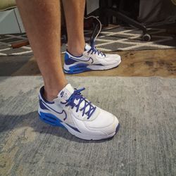 Nike Air Max 270 White Deep Royal Blue
