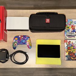 Nintendo Switch OLED w/ Games & Accessories