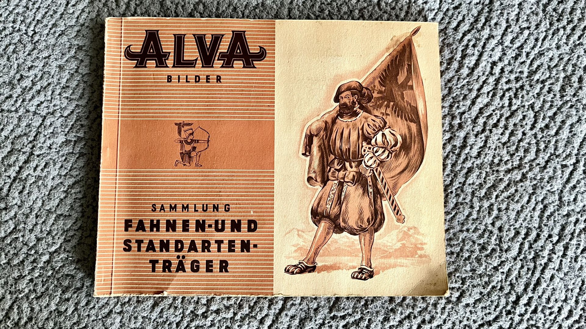 Alva Bilder. Sammlung Fahnen- und Standarten- Trager