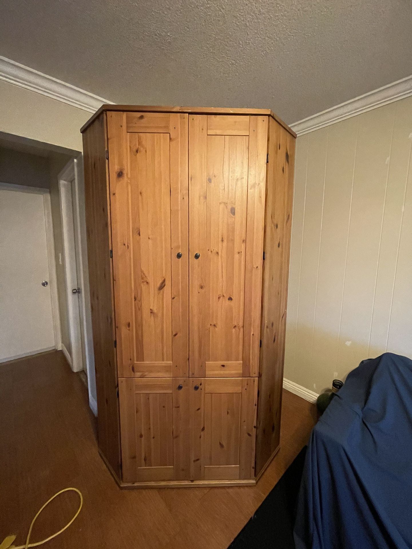 Ikea Computer Armoire W/keyboard Tray