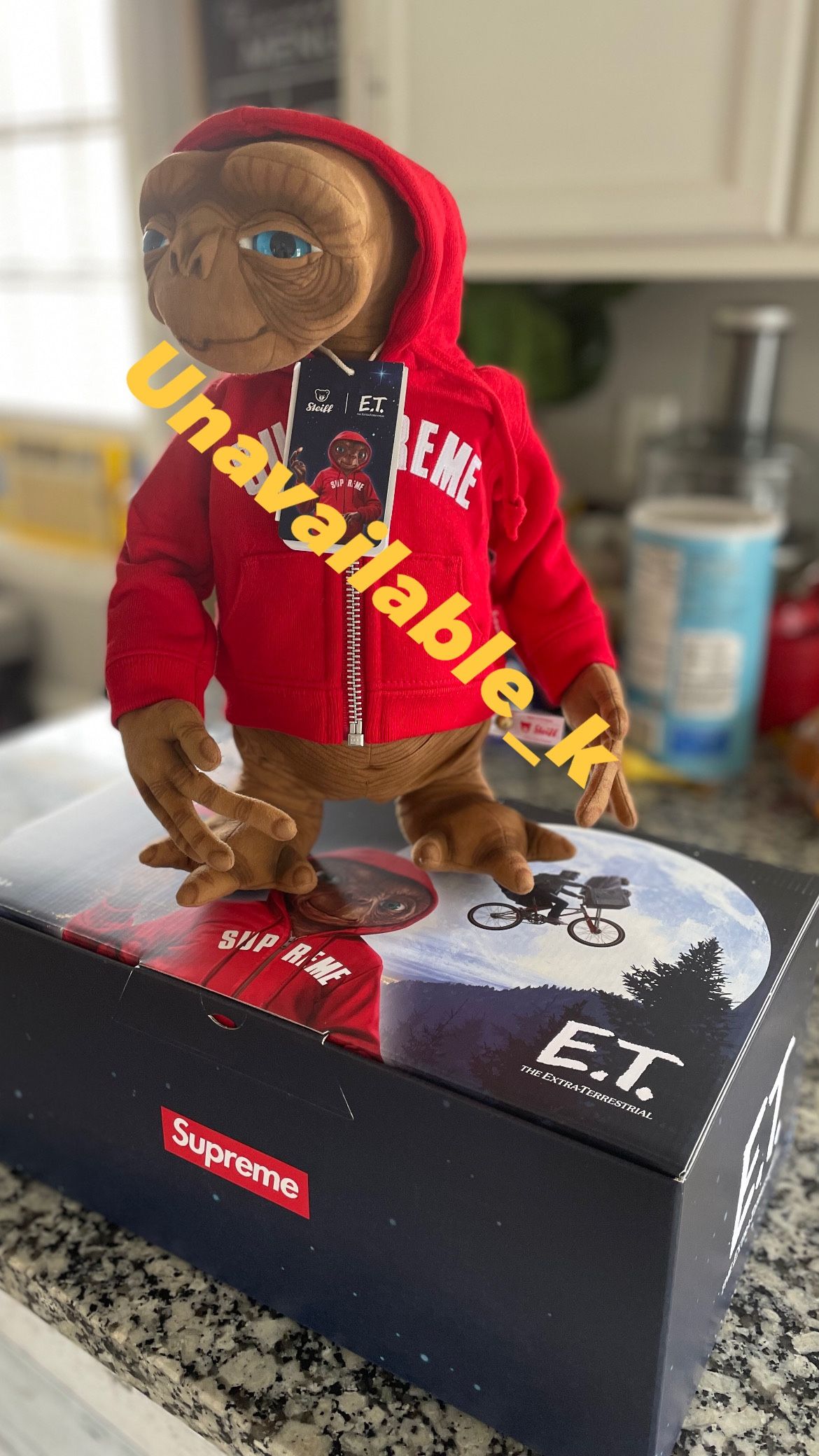 Supreme®/Steiff® ET Plush