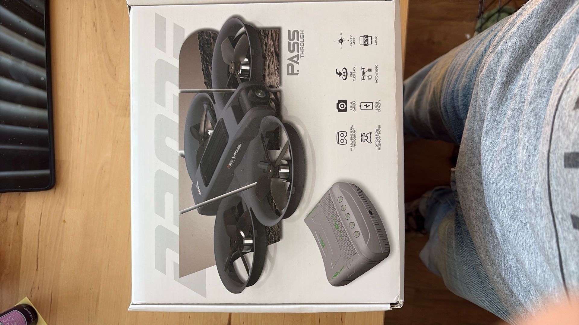 DRONE WITH VR GOGGLES 