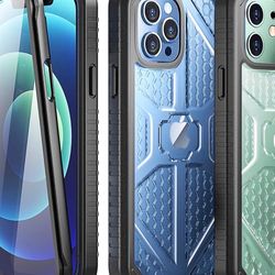 iPhone 12 Case / 12 Pro Case 6.1” Black / Clear