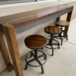  Pub Table With 3 Stool