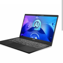 MSI Modern 15.6 in AI Laptop -Intel Core Ultra 9 185H 64 GB 1TB W11P