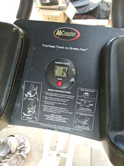 AbCoaster Abdominal Machine