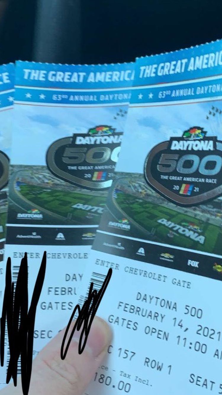 Daytona 500 Ticket