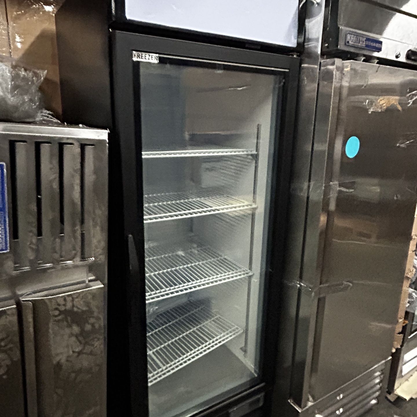 Glass Single Door Refrigerator 