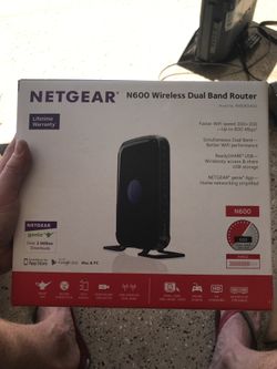 NetGear Wireless Dual Brand Router 600Mbps