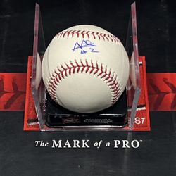 Adael Amador Colorado Rockies Autographed Baseball