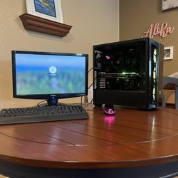 Gaming Pc + Setup