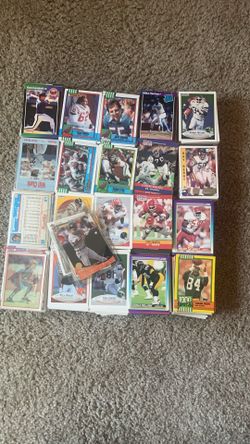 2,000+ Vintage 1980-90s Football Cards